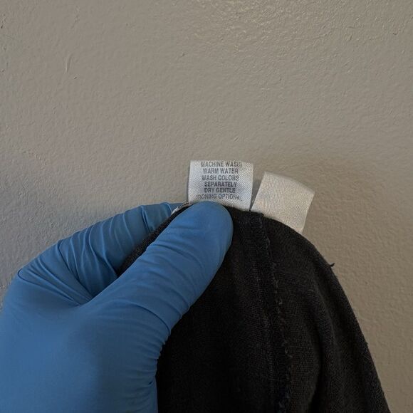 FLAX by Jeanne Engelhart 100% Linen Shorts Women Black Lagenlook Boho Sz M - Picture 4 of 4